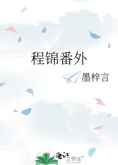 程锦的小说叫什么名字